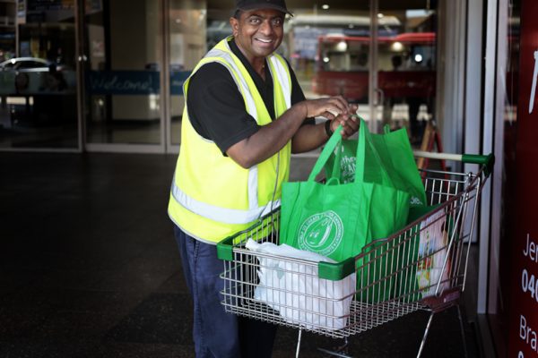 Connect: Inner West assistant helping with shopping transport